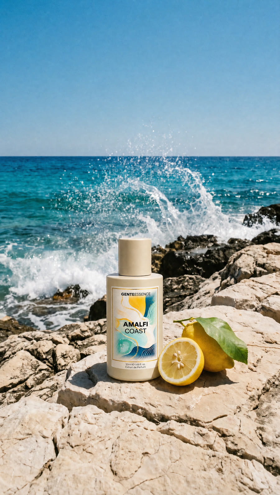 Duftwelt Amalfi Coast: sonnige Küstenszenerie